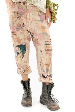 Magnolia Pearl Printed Bobbie Trousers OS